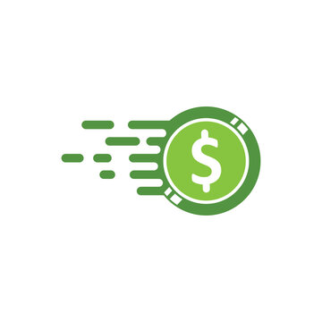 fast money  icon vector illustration