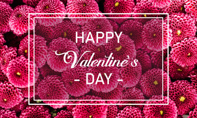 Valentine's day roses background wishing card 