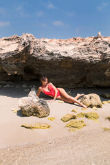 Sul bagnasciuga d'estate