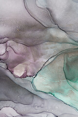 Alcohol ink art.Mixing liquid paints. Modern, abstract colorful background, wallpaper. Marble texture.Translucent colors