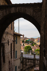 Fototapeta premium イタリア ペルージャの街並み 