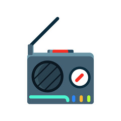 Radio vector icon eps