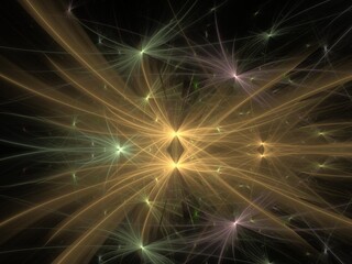 Imaginatory fractal background Image