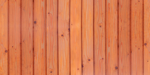 Panorama natural interior brown wooden panel background and texture.