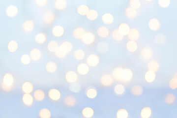 Abstract bokeh soft lights background.