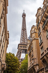 Fototapeta na wymiar Symbol of France and Paris. Eiffel Tower.