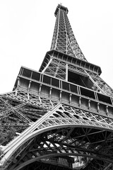 Symbol of France and Paris. Eiffel Tower.