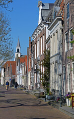 Straßenbild von Edam in Holland