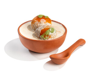 Indian Traditional Famous Special Dish Dahi Vada Also Called Dahi Bada or Dahi Wade