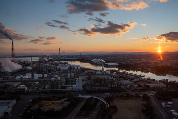 四日市工場夜景