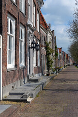 Fototapeta premium In den Gassen von Edam Holland