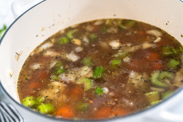 White bean soup