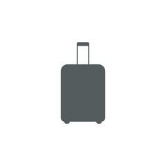 image of travel bag icon on white background vector illustration