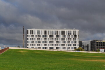 building in the park