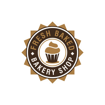Vintage bakery labels, badges and design elements