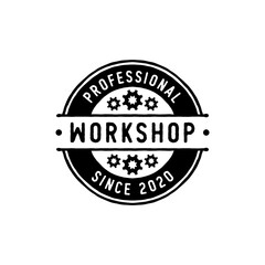 Vintage garage  motorcycle, part and accessories