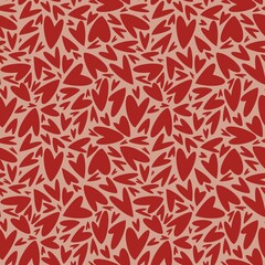 Love heart seamless pattern. Valentine’s Day design for fabric, textile, wallpaper and packaging 