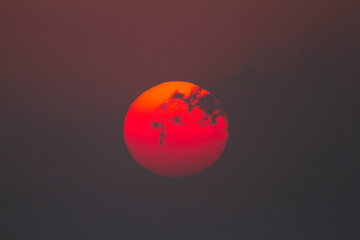 Sunrise over Jabal Shams, Oman