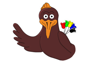 Grüßendes Huhn
Greeting Chicken