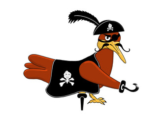 Pirat Huhn
Pirate Chicken