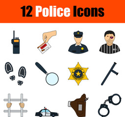 Police Icon Set