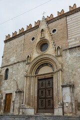 Fototapeta na wymiar イタリア　テーラモのサン・ドメニコ教会 