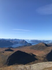Naklejka premium landscape with sky