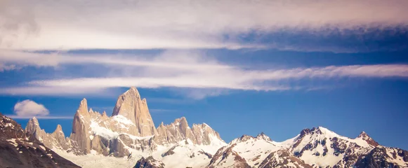 Deurstickers Cerro Chaltén mount fitz roy in Patagonia