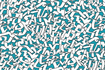 Abstract seamless background pattern. Hand drawn vector illustration. Modern design pattern.