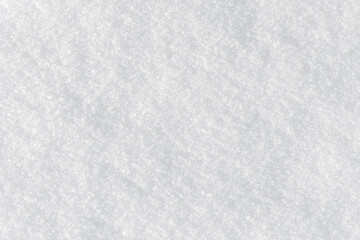 White clean shiny snow background texture. fresh snow  seamless texture. snowy surface closeup