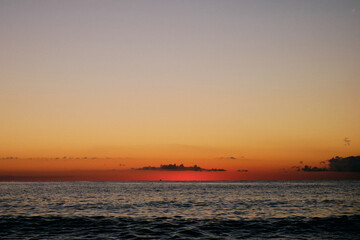 Amanecer en Barcelona