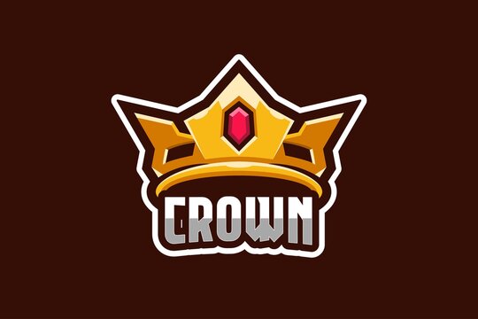 Crown E-sport Logo Template