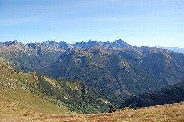 Fototapeta premium Widok na Tatry latem, Zakopane, Polska