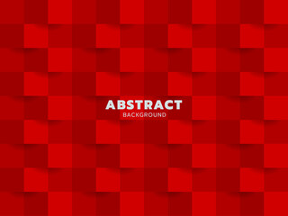 Red abstract Geometric texture background