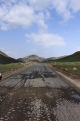 road in the mountains