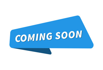 Coming soon image. Coming soon banner vector illustration