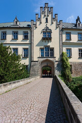 Hruba Skala Castle surrounded by Czech Paradise Park , Czech Republic