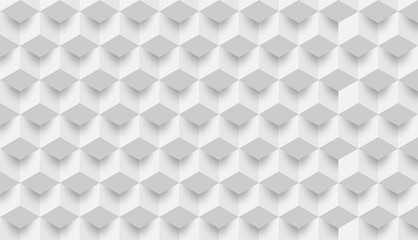 Abstract. geometric shape white background. light and shadow .Vector.