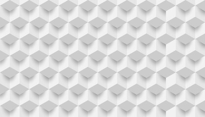 Fototapeta premium Abstract. geometric shape white background. light and shadow .Vector.
