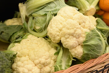cauliflower and broccoli