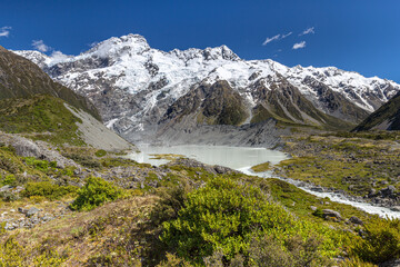 Hike to Aoraki/Mt Cook, New Zealand