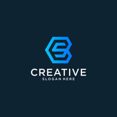 Initial S logo design inspiration