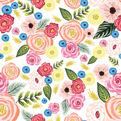 pattern flower. floral background. The elegant the template for design.