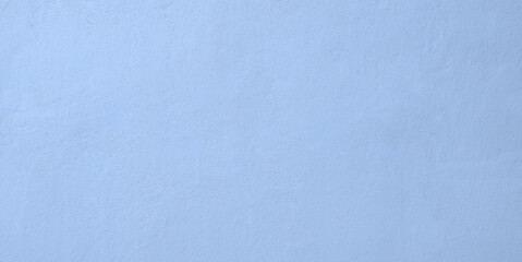 Blank concrete light blue color wall, Empty space wall texture background