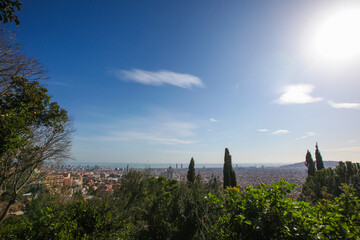 barcelona from above