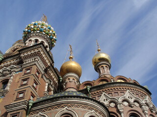 Fototapeta na wymiar Auferstehungskirche (Sankt Petersburg) Memorialkirche