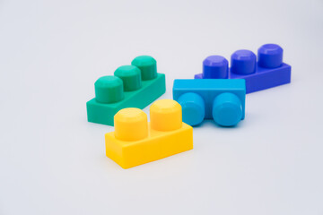 Multi-coloured Bricks and bricks