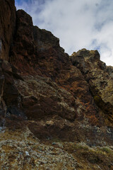 Obraz premium Kara-Dag mountains texture 