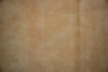 Brown leather for furniture. Design of leather upholstery of furniture.