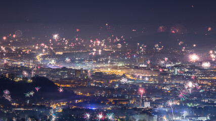 New Years Eve in Graz, Austria